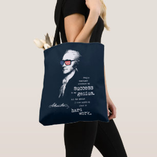 Bolsa Tote Dizer das citações de Alexander Hamilton. Presen