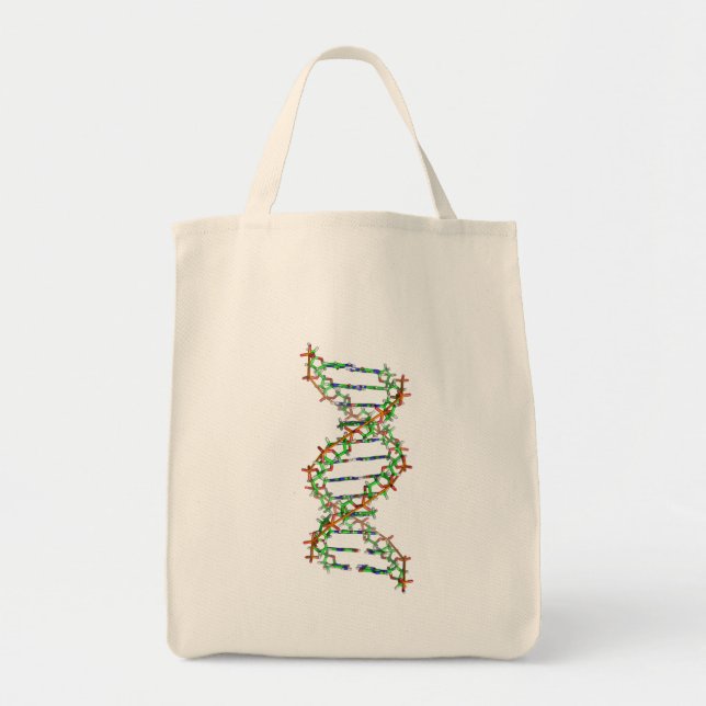 Bolsa Tote DNA - Ciência/Cientista/Biologia (Frente)