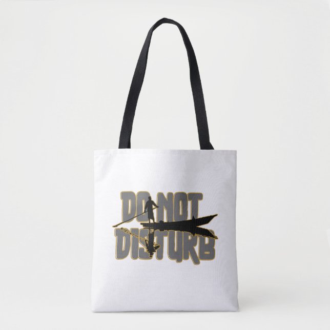 Bolsa Tote Do Not Disturb Peaceful Solitude (Frente)
