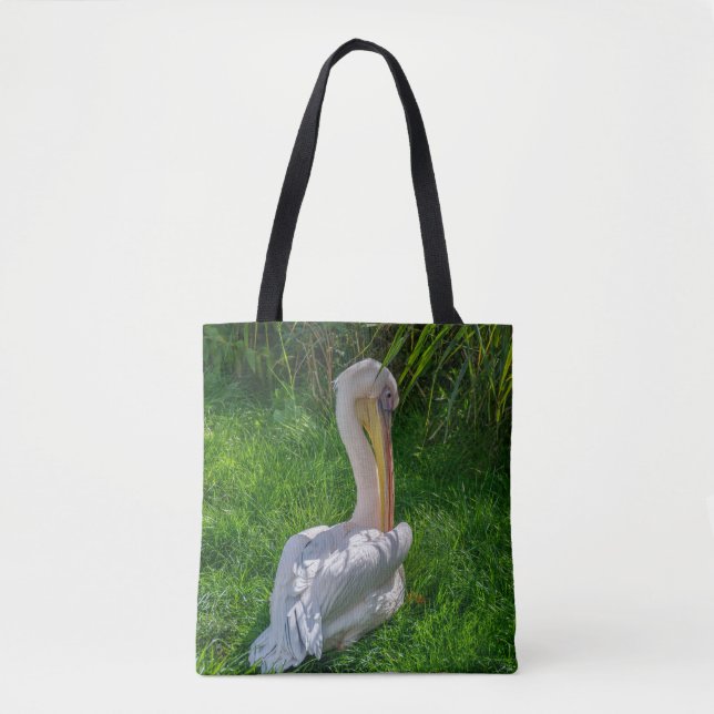 Bolsa Tote Do pelicano sacola próxima acima (Frente)