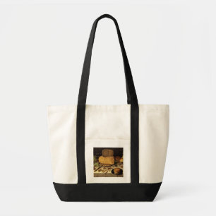 Bolsa Tote Do pequeno almoço vida ainda, 1613 (óleo em