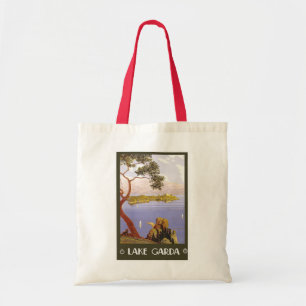 Bolsa Tote Do "poster de viagens do italiano do vintage de
