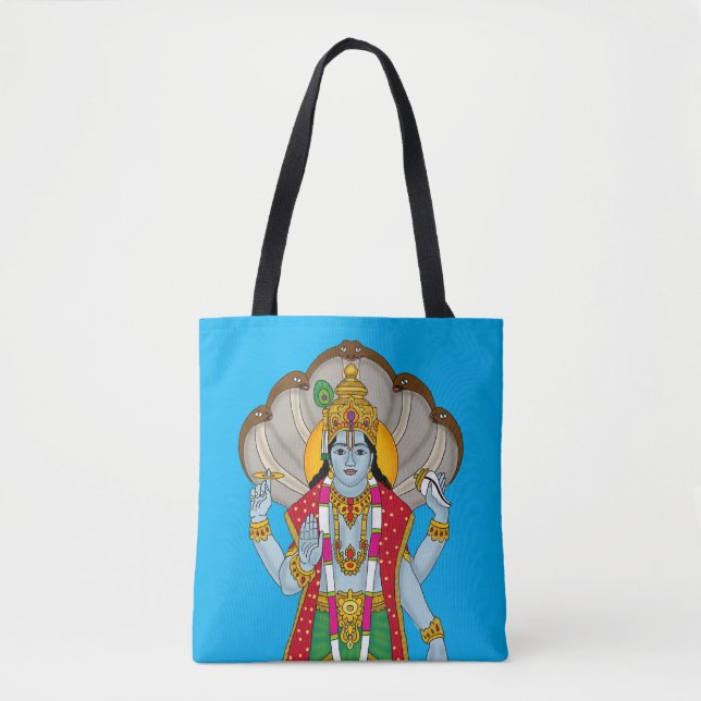 Bolsa Tote do Senhor Vishnu (Frente)