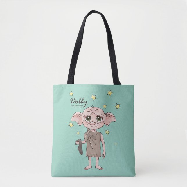 Bolsa Tote Dobby Watercolor Character Art (Frente)