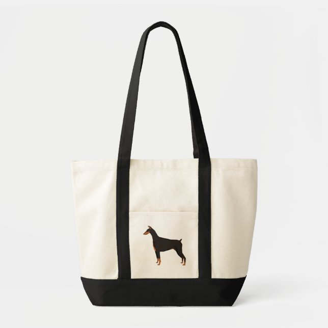 Bolsa Tote Doberman (Frente)