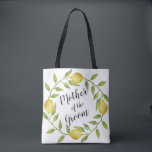 Bolsa Tote Doce Lemons Wreath Deu a mãe do noivo<br><div class="desc">Watercolor Lemons Wreath "Mãe do noivo" e nome personalizado no verso,  presentes elegantes e românticos,  personalizados e excelentes para a mãe do noivo. Para mais personalização,  clique no link "personalizar mais" e use nossa ferramenta design para modificar esse modelo. Se precisar de ajuda,  por favor,  entre em contato comigo.</div>