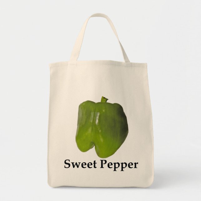 BOLSA TOTE DOCE PEPPER - GREEN PEPPER (Frente)