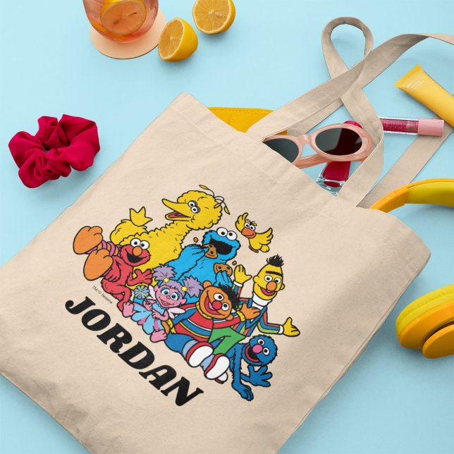 Bolsa Tote Doce Sesame Street Pals (Criador carregado)