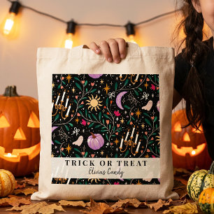 Bolsa Tote Doces de Halloween Luxuosos para Truque ou Travess