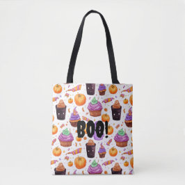 Bolsa Tote Doces festivos de Halloween, jack - o-lanternas Bo