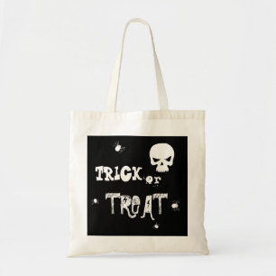 Bolsa Tote Doçura ou travessura da aranha do crânio do Di