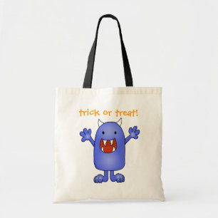 Bolsa Tote Doçura ou travessura feliz do monstro!