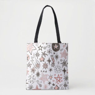 Bolsa Tote Dodles Cósmicos: Estrelas e Cometas