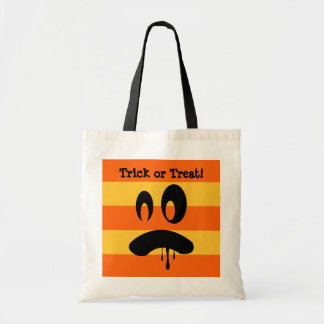Bolsa Tote Doente, Jack ou lanterna, truque laranja ou traves