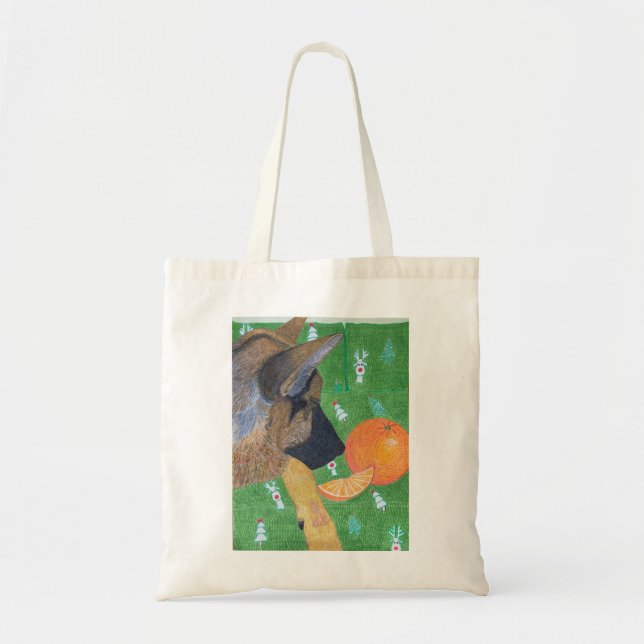 Bolsa Tote Dog and orange bag (Frente)