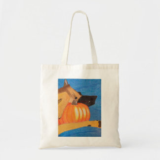 Bolsa Tote Dog paws and pumpkin bag