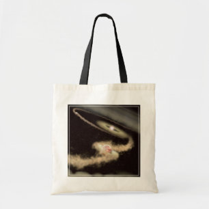 Bolsa Tote Dois Exoplanetas Gás Orbitando Uma Jovem Estrela