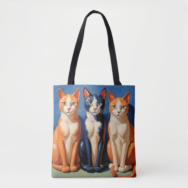 Bolsa Tote Dois Gingers e um Tuxedo (Frente)