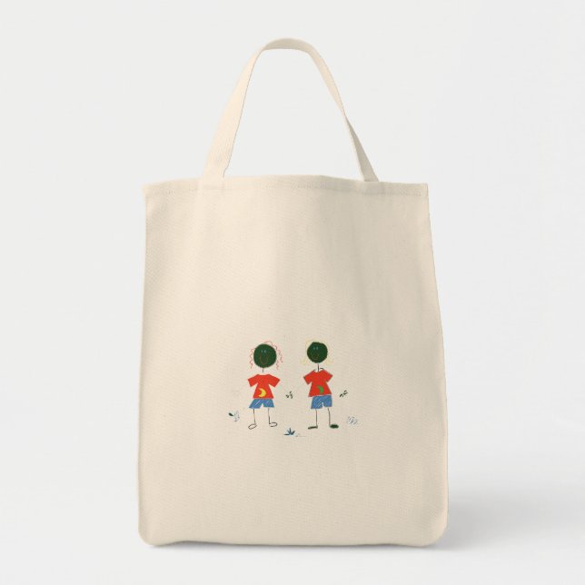 BOLSA TOTE DOIS NÚMEROS. (Frente)
