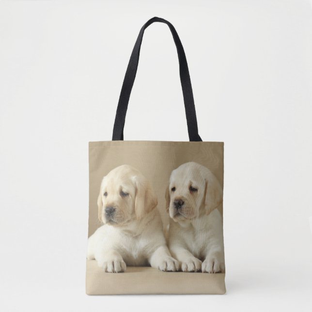 Bolsa Tote Dois Ouros De Labrador (Frente)