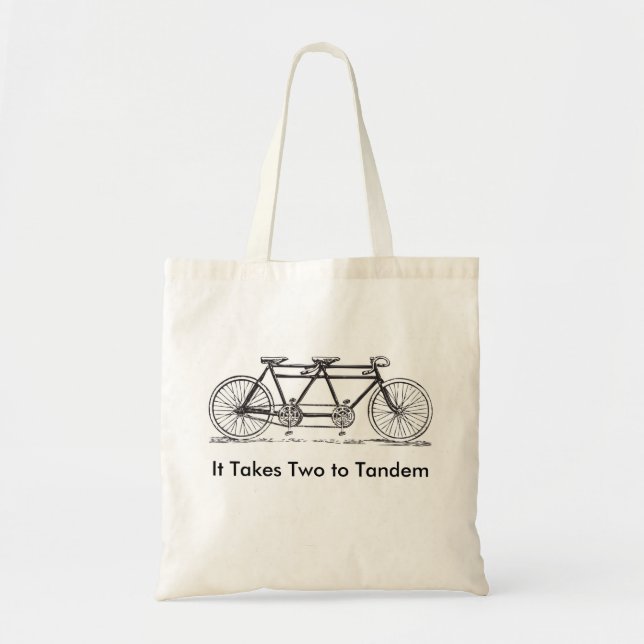 Bolsa Tote Dois para Tandem (Frente)