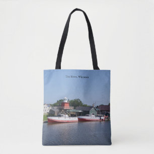 Bolsa Tote Dois Rios, Wisconsin em todo saco