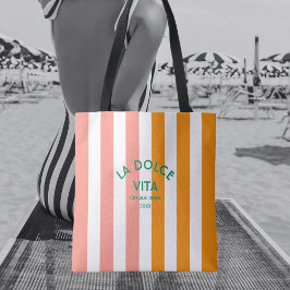 Bolsa Tote Dolce Vita Cinque Terra Cabana Stripe