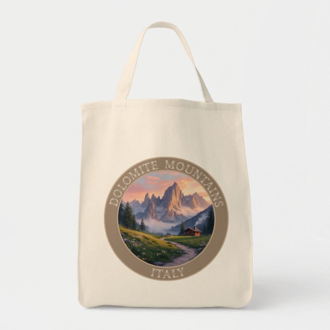 Bolsa Tote Dolomite Mounates Itália (Frente)