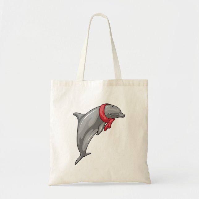 Bolsa Tote Dolphin Scarf (Frente)