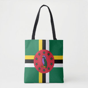 Bolsa Tote Dominica Flag