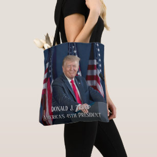 Bolsa Tote Donald J. Trump 45º Presidente Keepsaame