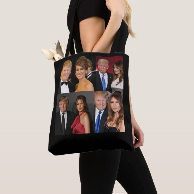 BOLSA TOTE DONALD & MELANIA TRUMP (Close Up)
