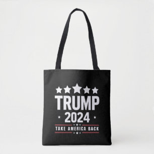 Bolsa Tote Donald Trump 2024 Devolva a América Eleição