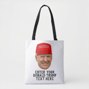 BOLSA TOTE DONALD TRUMP MAGA PERSONALIZADO