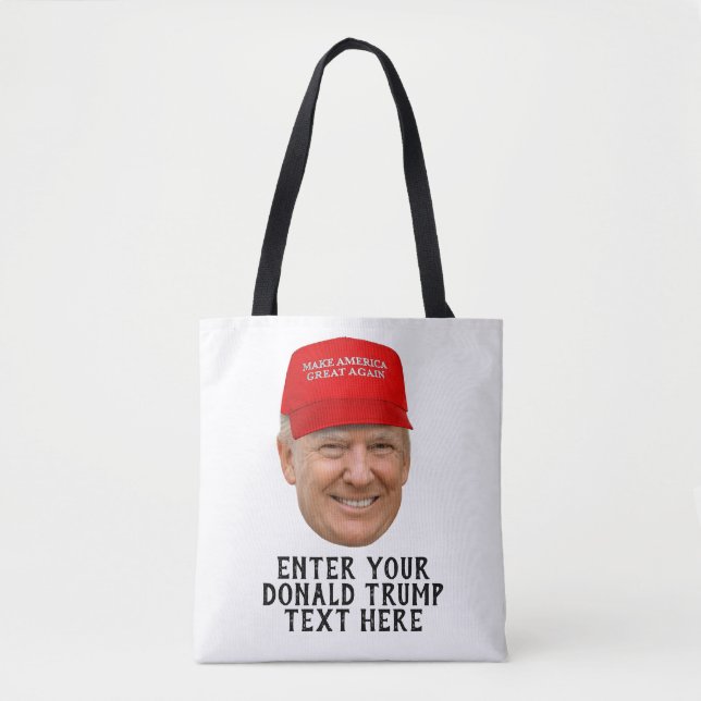 BOLSA TOTE DONALD TRUMP MAGA PERSONALIZADO (Frente)