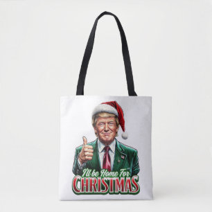 Bolsa Tote Donald Trump Natal Papai Noel Dói