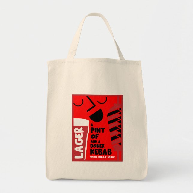Bolsa Tote Doner Kebab (Frente)