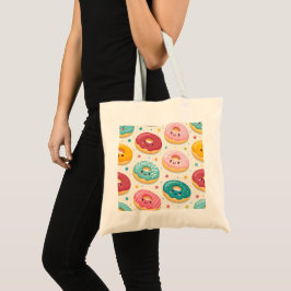 Bolsa Tote Donut Pattern