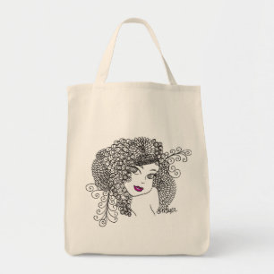 Bolsa Tote Donzela da flor