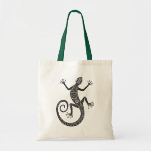 Bolsa Tote Doodle do lagarto ou da salamandra