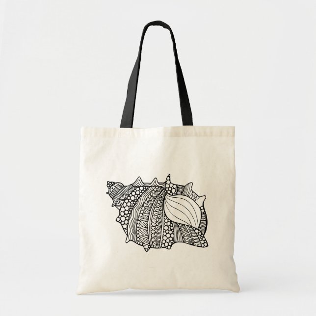 Bolsa Tote Doodle inspirado (Frente)
