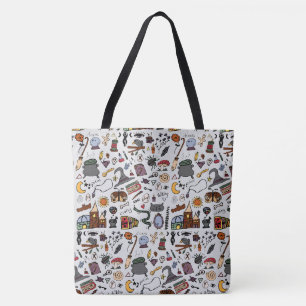 Bolsa Tote Doodle Mágico em Cor