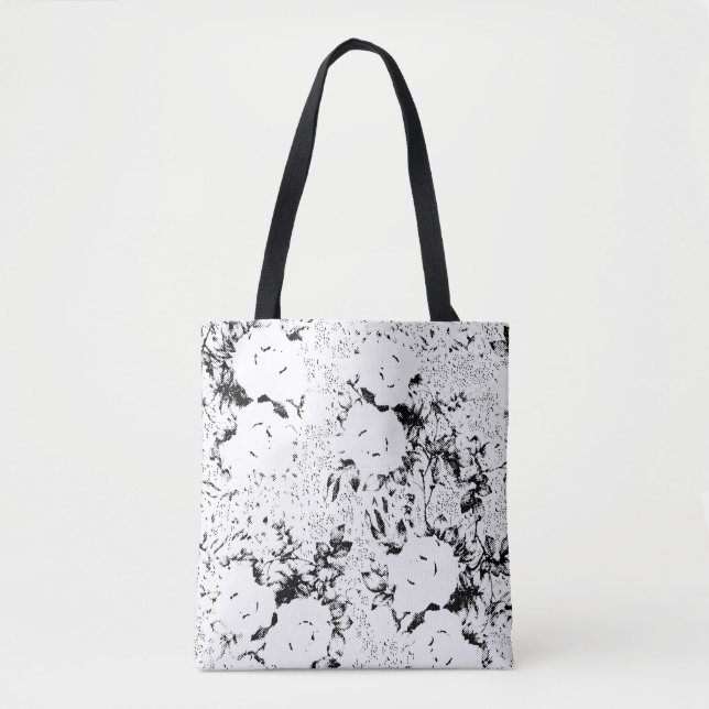 Bolsa Tote Dot, Vaca Negra (Frente)