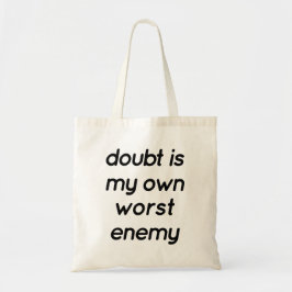 Bolsa Tote Doubt Tote Bag