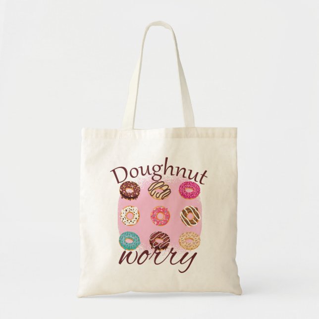 BOLSA TOTE DOUGHNUT-WORRY (Frente)
