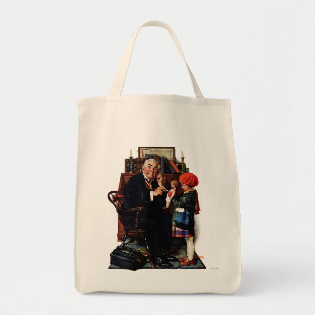 Bolsa Tote Doutor e a boneca (Frente)