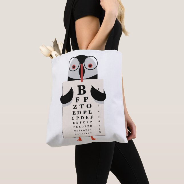 Bolsa Tote Doutor Pinguim (Close Up)