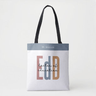 Bolsa Tote Doutorado Personalizado Em Educação