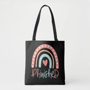 Bolsa Tote Doutorado PhD Graduado Graduação Fino