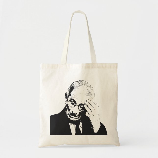 Bolsa Tote Dr. Fauci Facepalm (Frente)